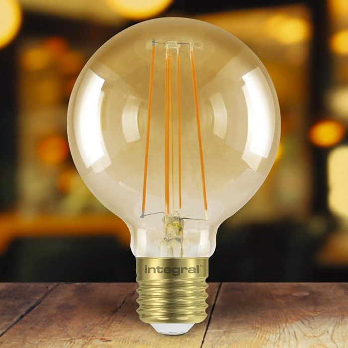 5W E27 Sunset Dimmable G80 380Lm 1800k 300Deg Image 2
