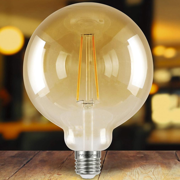 5W E27 Sunset G125 380Lm 1800k 300Deg Dimmable Image 2