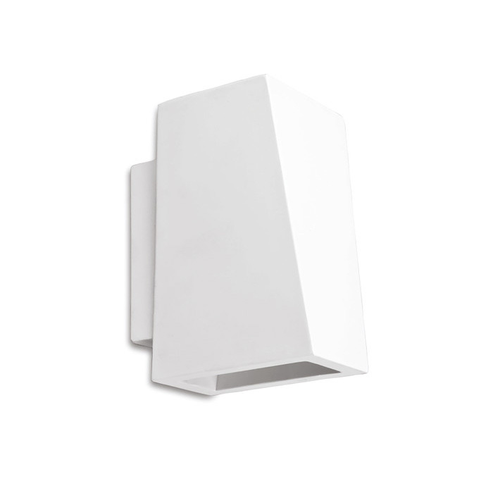 INDOOR DECORATIVE PAINTABLE GYPSUM KASTORIA WALL LIGHT Image 2