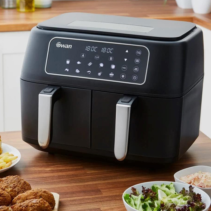 Swan Duo 3 in 1 Air Fryer Image 2