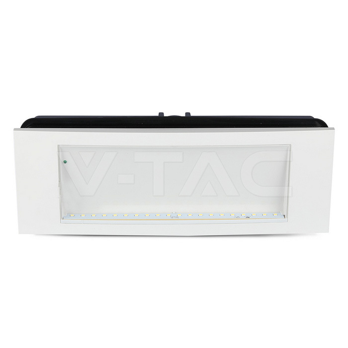 16 LEDS Bulk Head Emergency Exit Light IP65 White light Image 2