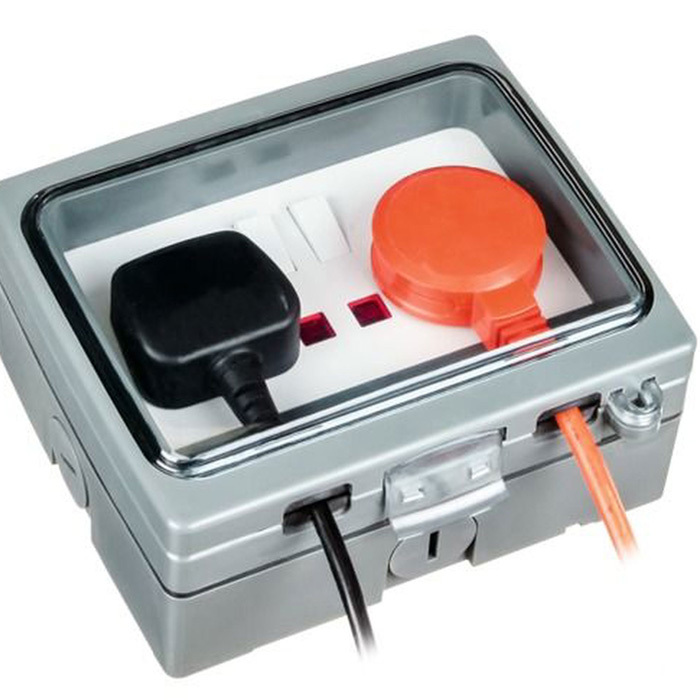 Weathersafe Twin Gang Switch Socket Image 2