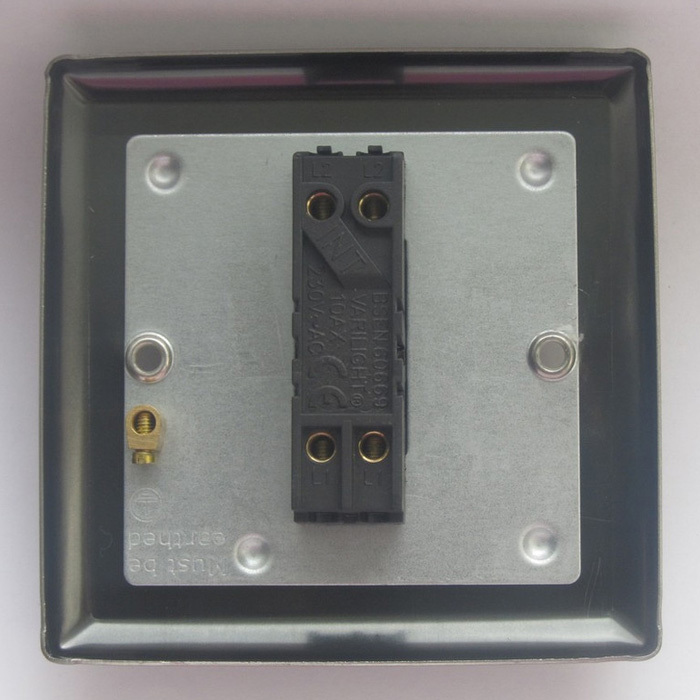 1-Gang Intermediate Toggle - Satin Chrome Image 2