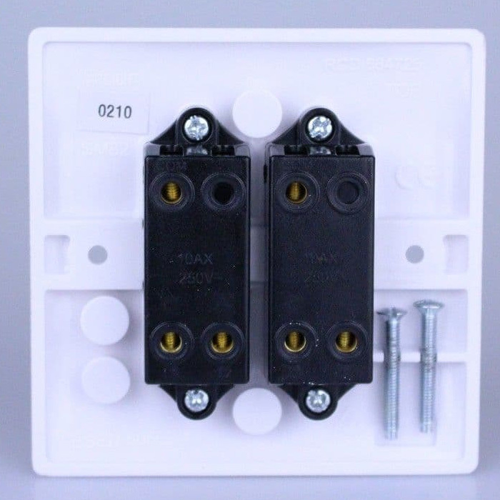 2-Gang 10A 1 or 2-Way Rocker Switch Image 2