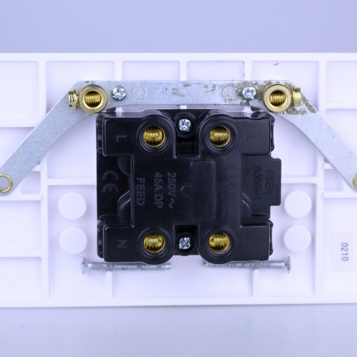 45A Cooker Switch + Neon Image 2