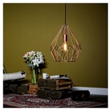 Eglo Carlton Coppery Steel Pendant Light