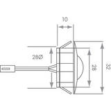 Sirius 4 Light Eyelid Plinth Kit IP44
