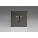 2 Gang 10A 1 or 2 Way Rocker Switches 