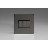 3-Gang 10A 1 or 2 Way Rocker Switches 