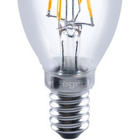 10 Pack - 2W E14 Filament Candle Bulb (25w)