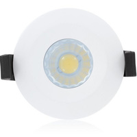 6W 3000K Fire-rated Dimmable Downlight Chrome