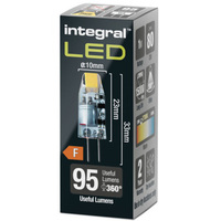 Integral G4 1.1W 4000K Cool White (10Watt) 12 Volt