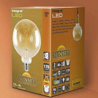 5W E27 Sunset G125 380Lm 1800k 300Deg Dimmable