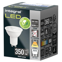 Class A GU10 BULB 360LM 2W 6500K NON-DIMM