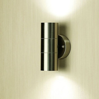 Up/Down Stainless Steel GU10 Wall Lantern