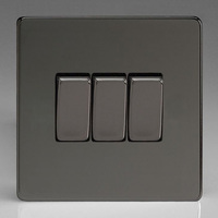 3-Gang 10A 1 or 2 Way Rocker Switches