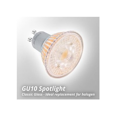 4.4 Watt Glass Casing GU10 (50w) 4.4 Watt Glass Casing GU10 (50w)