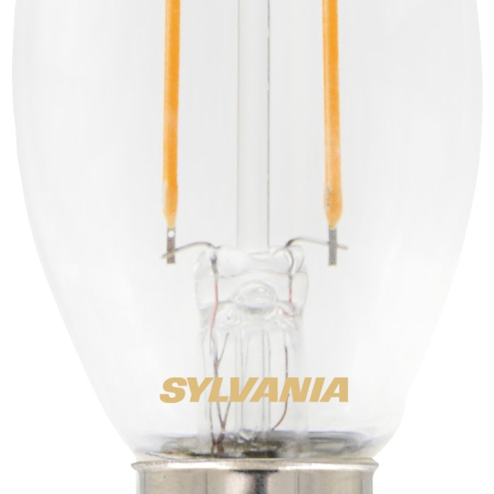 2 Watt E14 Filament LED Bent Tip Candle (25w) Image 3
