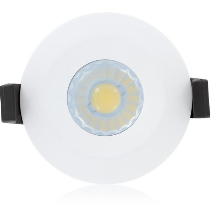 6W 3000K Fire-rated Dimmable Downlight Chrome Image 3