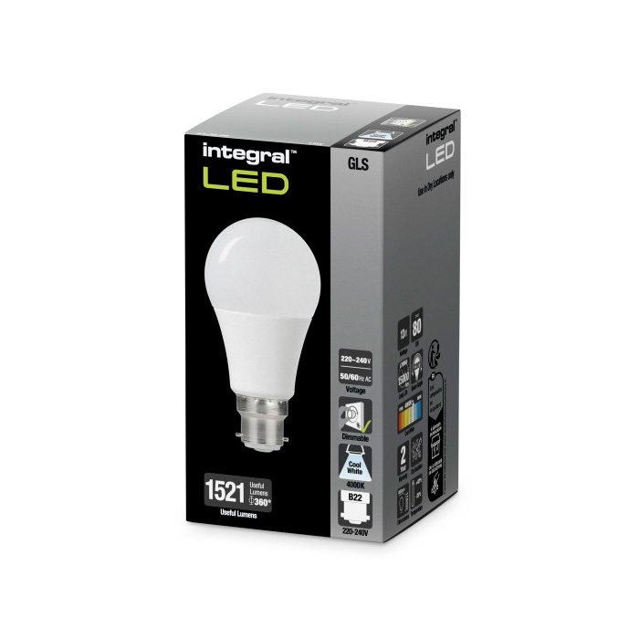 B22 1521LM 14W 4000K DIMMABLE Image 3