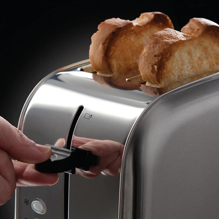 Russell Hobbs Brushed 2 Slice Toaster Image 3