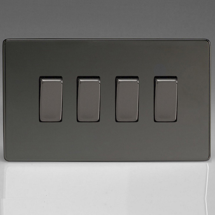 4 Gang 10A 1 or 2 Way Rocker Switches Image 3