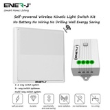 ENER-J Wireless Kinetic Switch White 