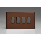 4 Gang 10A 1 or 2 Way Rocker Switches 