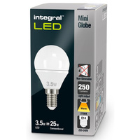 3.4 Watt E14 LED Golf Ball Bulb (25w)