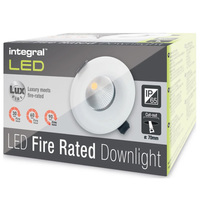 6W 36° IP65 Fire Rated Fixed Downlight 410Lm 4000K