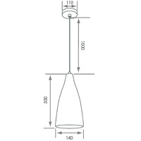 Concreto Pendant Light
