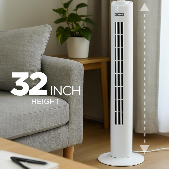 Oscillating Tower Fan Image 4