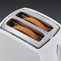 Russell Hobbs White 2 Slice Toaster