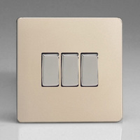 3-Gang 10A 1 or 2 Way Rocker Switches