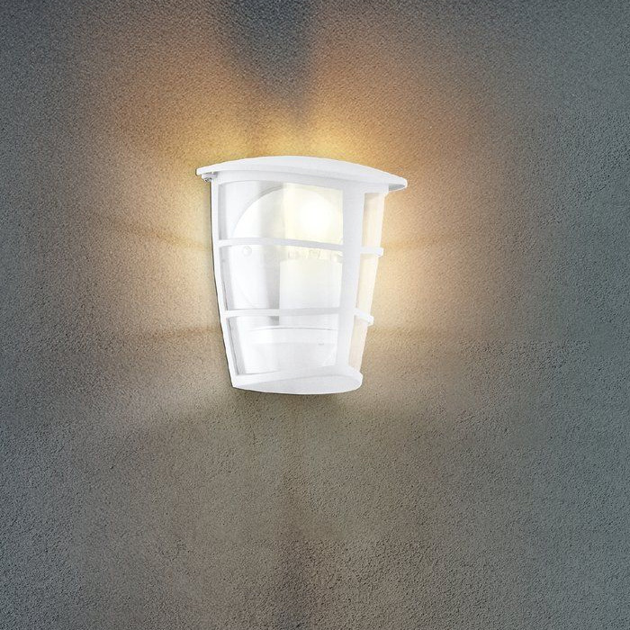 Aloria Half Wall Light IP44 White Image 5