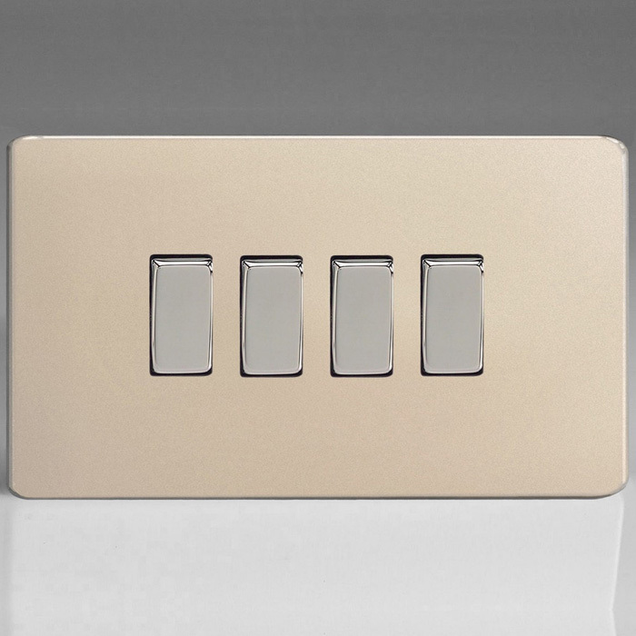 4 Gang 10A 1 or 2 Way Rocker Switches Image 5