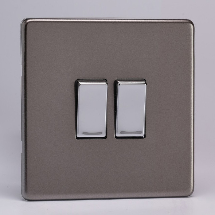 2 Gang 10A 1 or 2 Way Rocker Switches Image 6