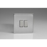 2 Gang 10A 1 or 2 Way Rocker Switches 