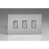 3-Gang 10A 1 or 2 Way Rocker Switches 