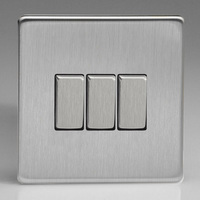 3-Gang 10A 1 or 2 Way Rocker Switches