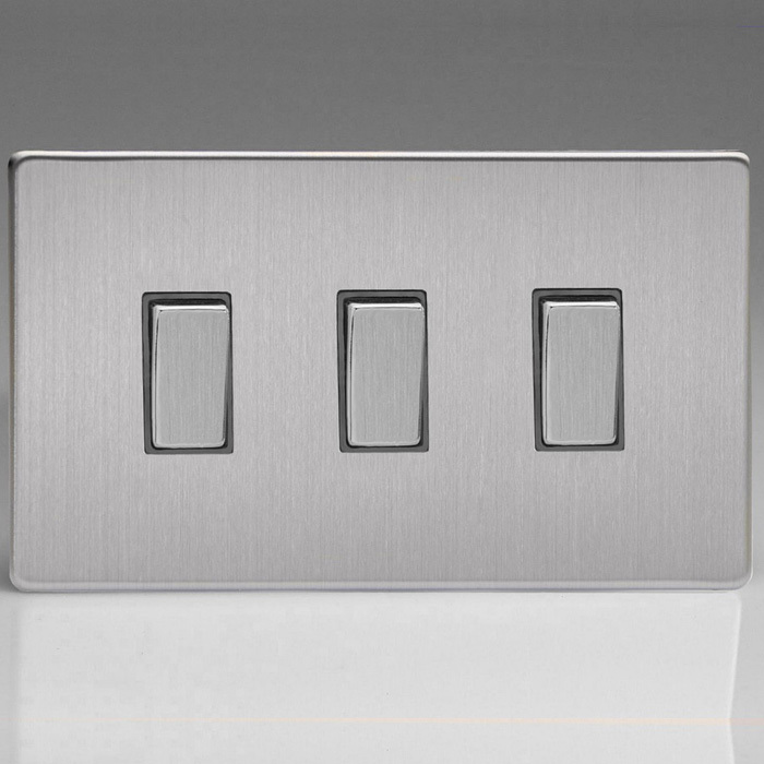 10A 1 or 2 Way Rocker Switches 3-Gang Image 7