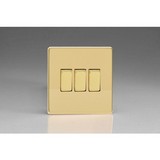 3-Gang 10A 1 or 2 Way Rocker Switches 