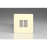 2 Gang 10A 1 or 2 Way Rocker Switches 