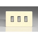 3-Gang 10A 1 or 2 Way Rocker Switches 