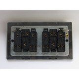 6 Gang 10A 1 or 2 Way Rocker Switches 