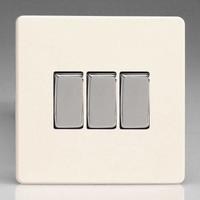 3-Gang 10A 1 or 2 Way Rocker Switches